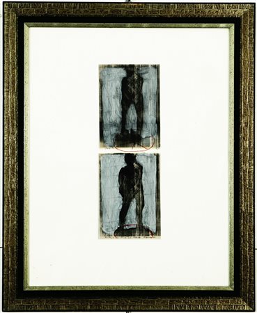 Firma, anno e titolo in basso a biro. Certificato d'autenticità e provenienza...