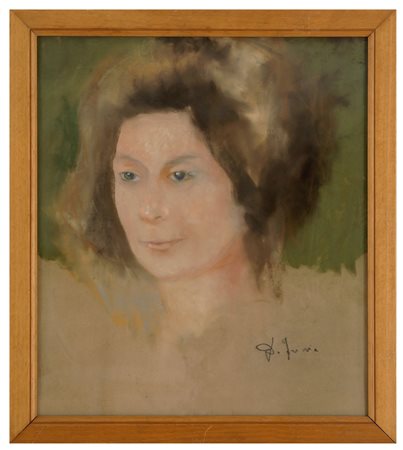 Firma in basso a destra. Cornice presente.