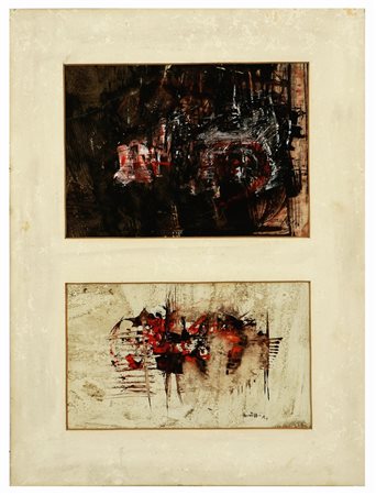 Le misure si riferiscono alla dimensione di una sola opera. Entrambe le opere...