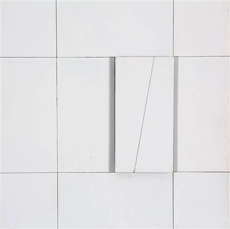 GIOVANNI SANTI SIRCANA 1941 " Forme componibili ", 1974 Assemblaggio, ferro e...