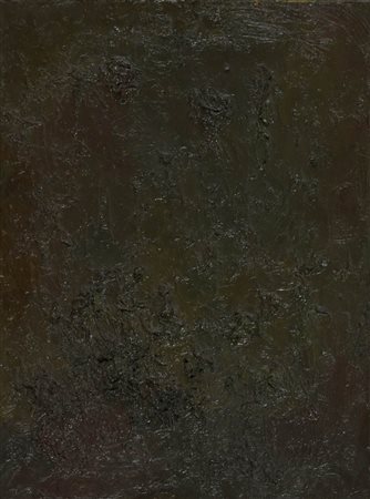 CARLO PACE 1937 " Materia ", 1956/58 Olio su tela, cm. 40 x 30 Firmato e...