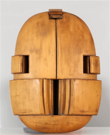 GIUSEPPE RIVADOSSI 1935 " Piccola arca in legno dolce ", 1974 Scultura in...