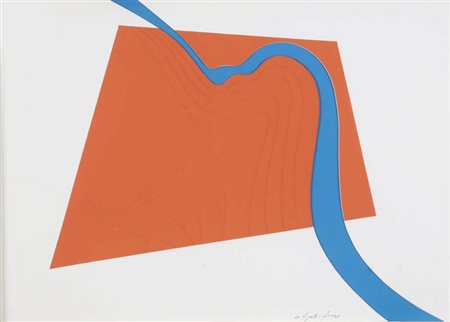 AGOSTINO FERRARI 1938 Senza titolo, 1969 Cartoni colorati intarsiati e...