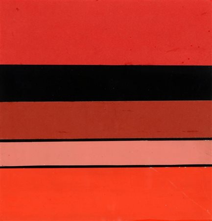 MAURO REGGIANI 1897 - 1980 Senza titolo, 1976 Tempera e collage su...