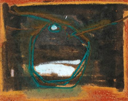 VALERIANO TRUBBIANI 1937 Senza titolo, 1959 Olio su tavola, cm. 27 x 34...