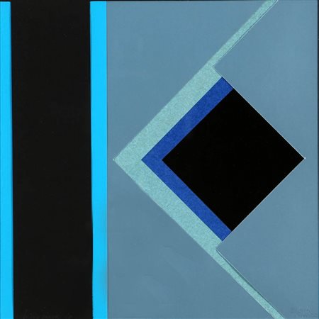 HORACIO GARCIA ROSSI 1929 - 2012 Senza titolo, 1977 Collage di cartoni...