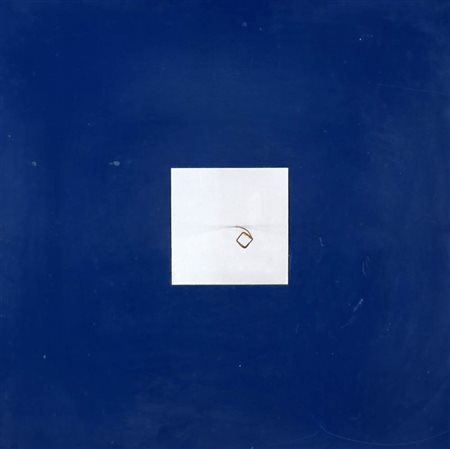 RAFAEL MARTINEZ 1940 " Un point sur un carré, volume virtuel serie T ", anni...