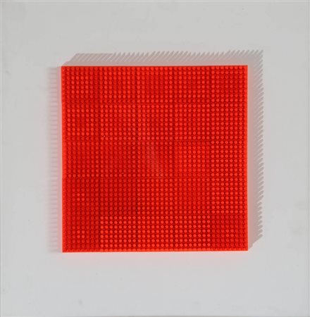 FRANCO COSTALONGA 1933 Senza titolo, 1970 Rilievi su tavola, cm. 42 x 42...
