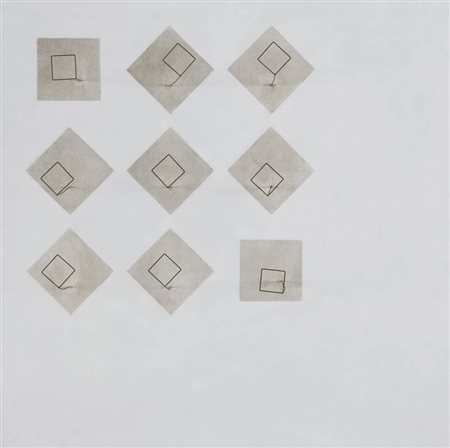 RAFAEL MARTINEZ 1940 " Virtual tactil B - 58 ", 1975 Assemblaggio, acrilico e...