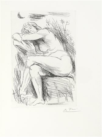 Catullus Gaius Valerius, Ad Lesbiam. Verona: Franco Riva, 1965. In-folio (mm...