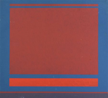 Lucio Battaglia COMPOSIZIONE, 1995 olio su tela intonacata, cm 30x30 sul...