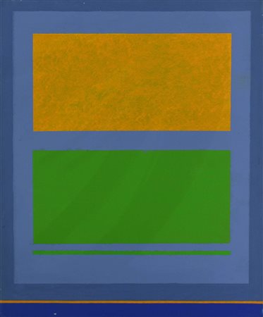 Lucio Battaglia COMPOSIZIONE, 2002 olio su tela, cm 40x30 sul retro: firma e...