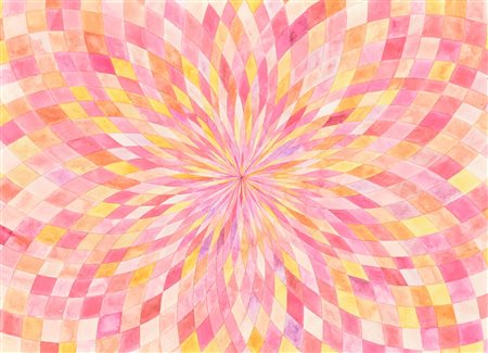 Francesca Zambon COMPOSIZIONE tecnica mista su carta, cm 21x28 sul retro:...