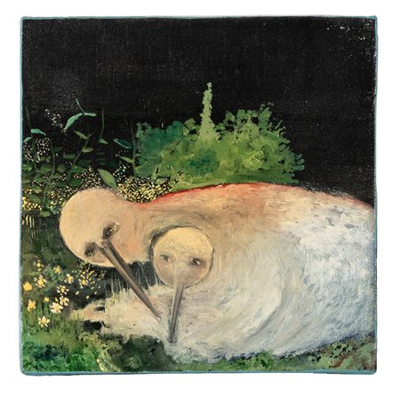 SILVIA ARGIOLAS(1977)Senza titoloAcrilico su tela15 x 15...