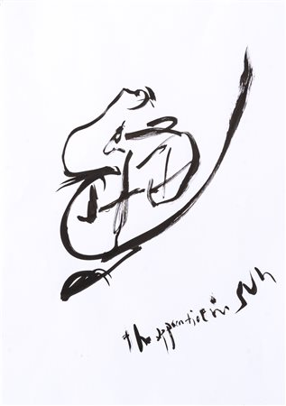 RAINER GANAHL(1961)The apprentice in the sun2012Inchiostro su carta42 x 29,5...