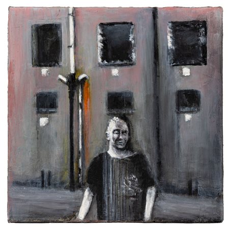 DOMENICO PICCOLO(1961)Senza titolo2018Olio su tela30 x 30 cmFirma e data al...