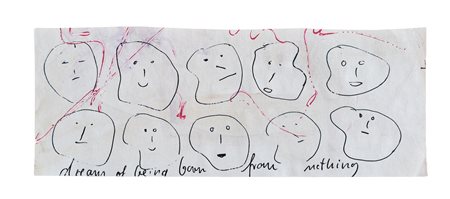 TONY OURSLER(1957)Senza titolo2001Tecnica mista su carta, es. 47/668 x 21,3...