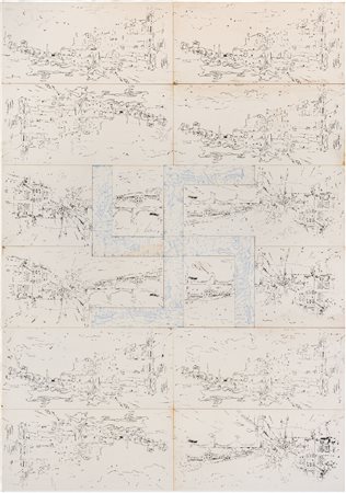 PIERRE POGGI(1954)Paesaggio degenerato2007Cartoni prestampati assemblati200 x...