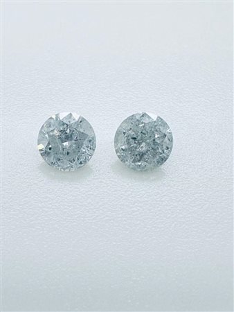 2 DIAMANTI 0,59 CT H - I2 - C31005-3