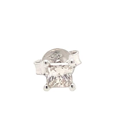 ORECCHINO IN ORO BIANCO 0.37 GR CON DIAMANTI - ER20405