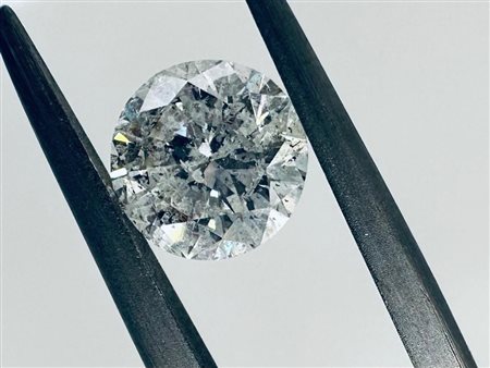 DIAMANTE PUREZZA ESALTATA* 1,12 CT - H - I1* - INCISO AL LASER - C30909-11