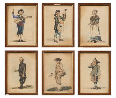 GRUPPO DI RIPRODUZIONI - Figure popolari