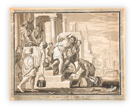 ANONIMO (SCUOLA DEL XIX SECOLO) - Les Israelites sortant d'Egypte, da Paolo Veronese
