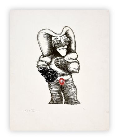 LUCIANO DE VITA (1929-2992) - Segni sparsi 2, 1973