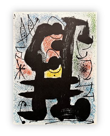 JOAN MIRÓ (1893-1983) - Senza Titolo, 1967