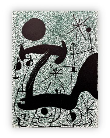JOAN MIRÓ (1893-1983) - Senza Titolo, 1967