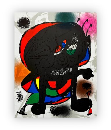 JOAN MIRÓ (1893-1983) - Senza Titolo, 1977