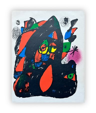 JOAN MIRÓ (1893-1983) - Senza Titolo, 1981