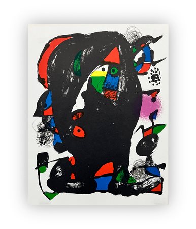 JOAN MIRÓ (1893-1983) - Senza Titolo, 1981