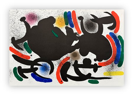 JOAN MIRÓ (1893-1983) - Senza Titolo, 1972
