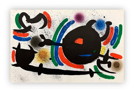 JOAN MIRÓ (1893-1983) - Senza Titolo, 1972