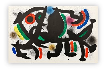 JOAN MIRÓ (1893-1983) - Senza Titolo, 1972