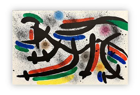 JOAN MIRÓ (1893-1983) - Senza Titolo, 1972