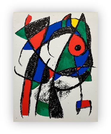 JOAN MIRÓ (1893-1983) - Senza Titolo, 1975