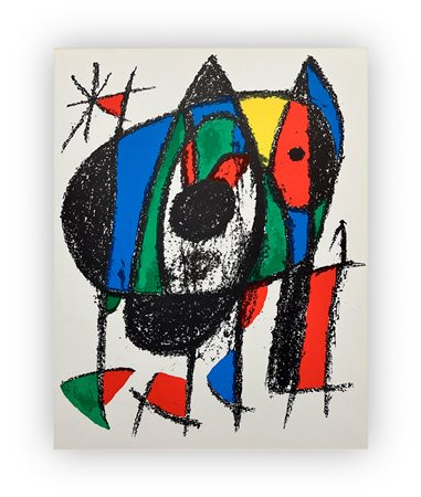 JOAN MIRÓ (1893-1983) - Senza Titolo, 1975