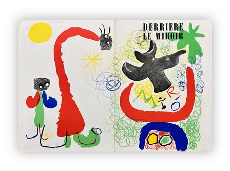 JOAN MIRÓ (1893-1983) - Senza Titolo, 1950