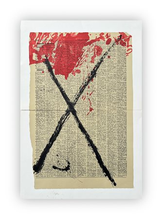 ANTONI TÀPIES - Senza Titolo, 1968