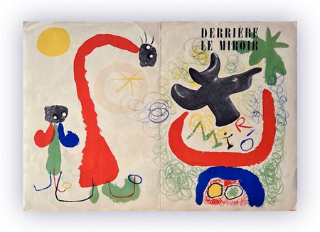 JOAN MIRÓ (1893-1983) - Coverture, 1950