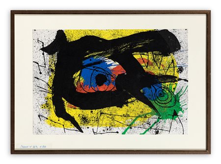 JOAN MIRÓ (1893-1983) - Sobreteixism, 1973