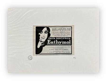 ANONIMO - Pasta dentifricia.., 1924