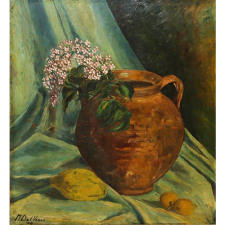 M. del Vesco, Natura morta con limoni, 1947