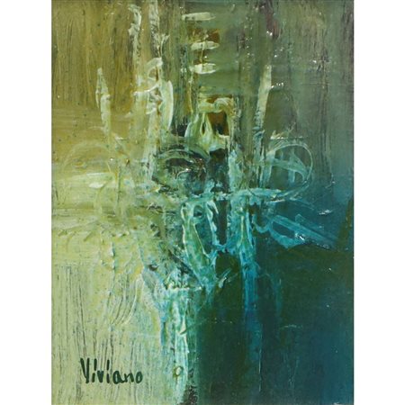 Lorenzo Viviano (San Cataldo 1932)  - Composizione astratta