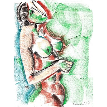 Bruno Landi (1941)  - Nudo di donna, 2008
