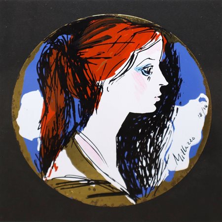 Sebastiano Milluzzo (Catania 1915-Catania 2011)  - Giovane donna, 1983