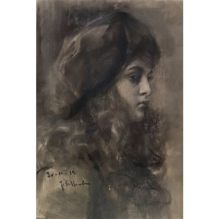 Ritratto di ragazza con basco, 1919