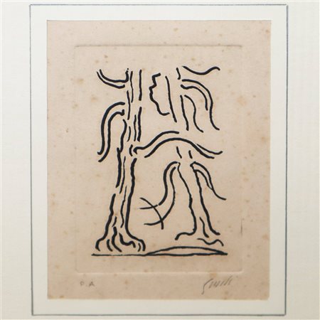 Virgilio Guidi (Roma 1891-Venezia 1984)  - Senza titolo